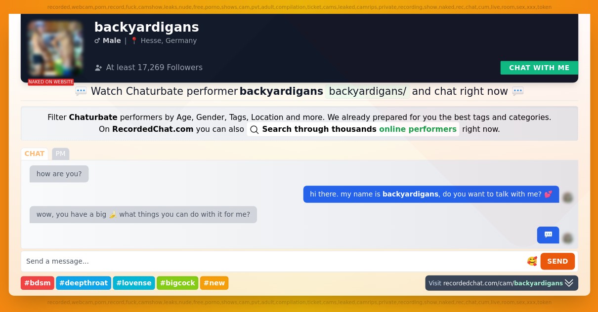 backyardigans chaturbate Webcam