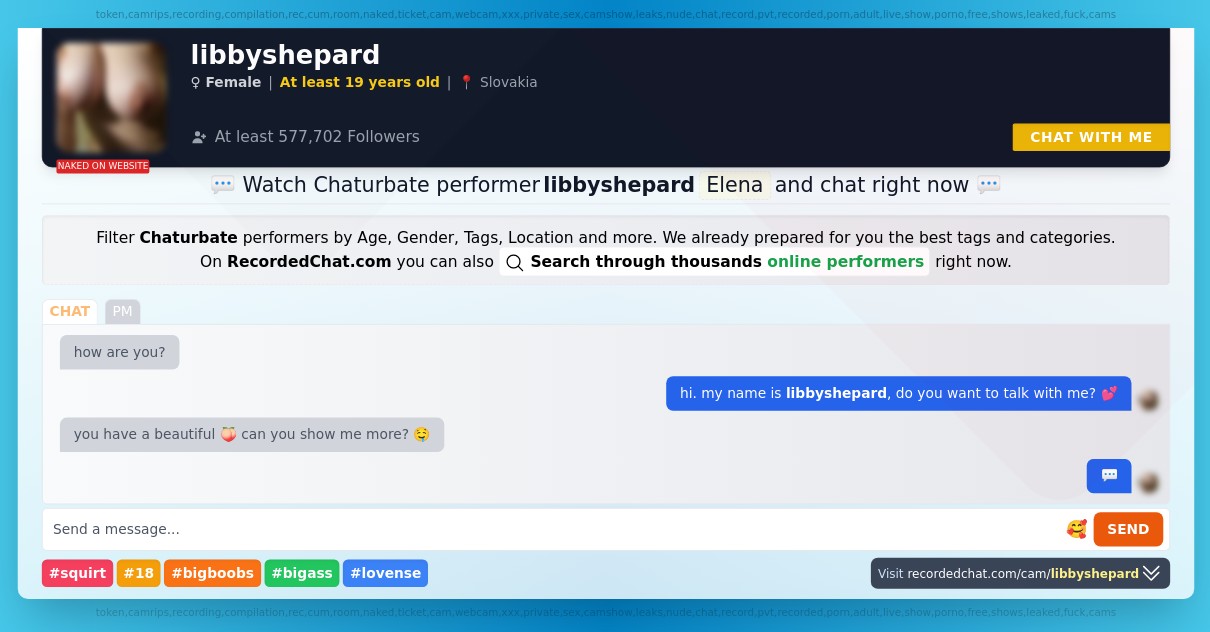 libbyshepard chaturbate Webcam